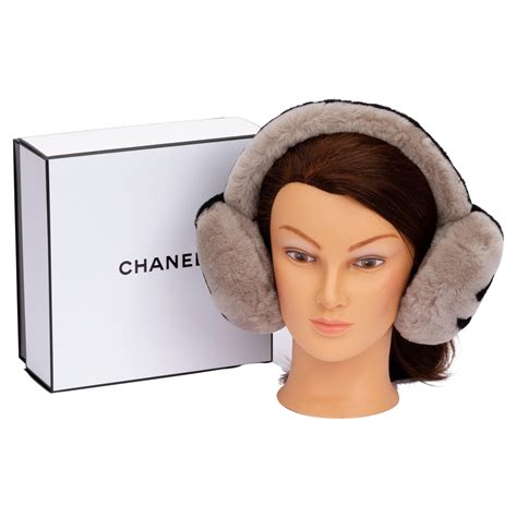 why does chanel 3 wear earmuffs|chanel number 3 earmuffs.